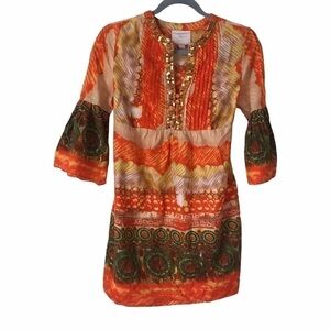 Romeo and juliet couture boho tunic/dress size light cover-up